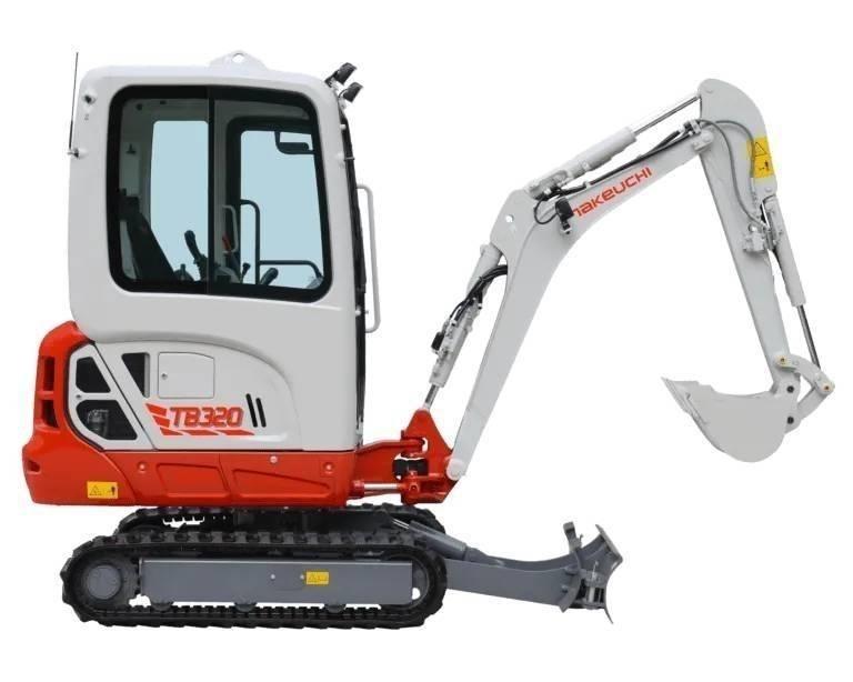 Takeuchi TB320 Мини-экскаваторы