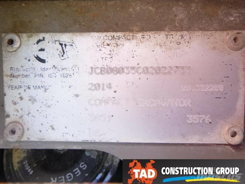 JCB 8035 ZTS Мини-экскаваторы