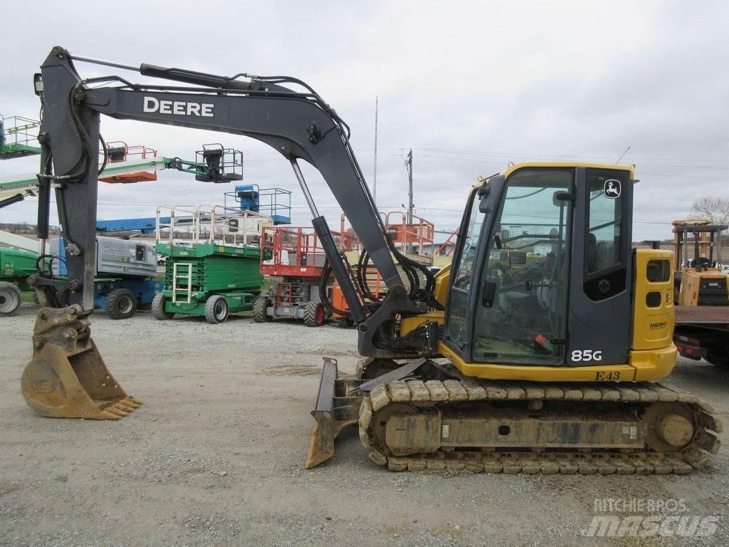 John Deere 85G Малые экскаваторы 7т-12т