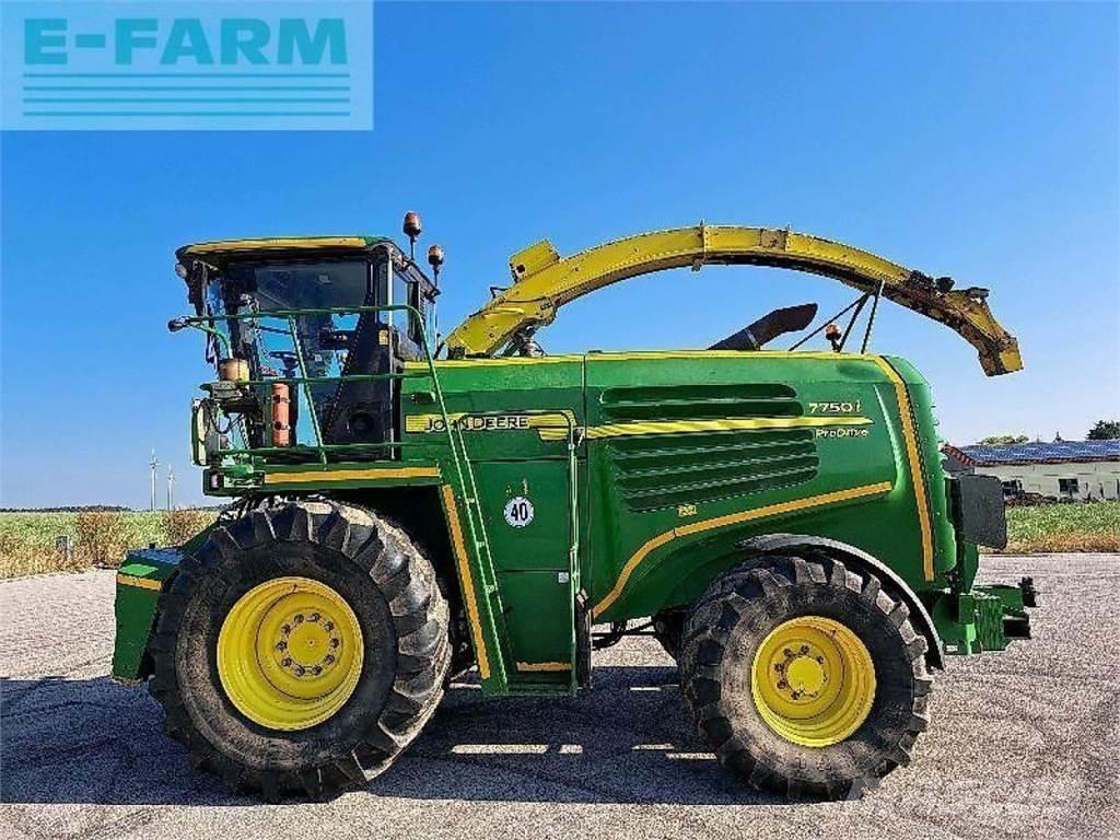 John Deere 7750 Самоходные кормоуборочные комбайны