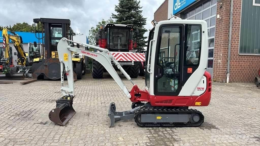 Takeuchi TB216 A Мини-экскаваторы