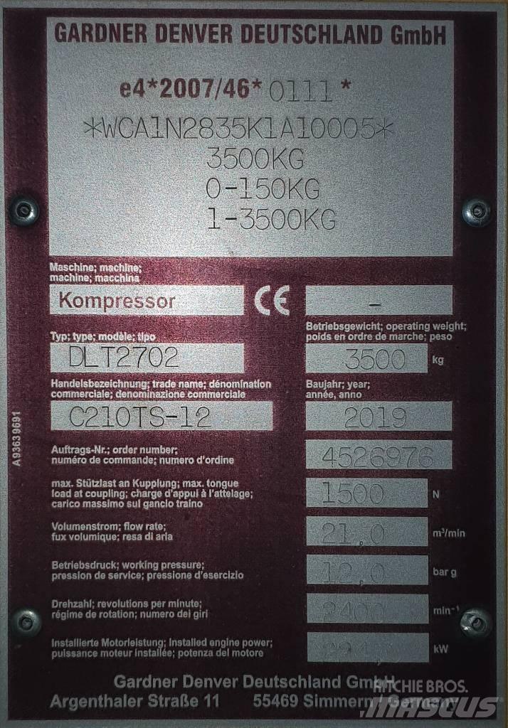 Compair C210 TS-12 Воздушные компрессоры