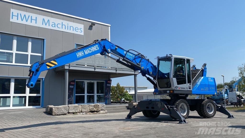Fuchs MHL 320 D Перегружатели металлолома/промышленные погрузчики