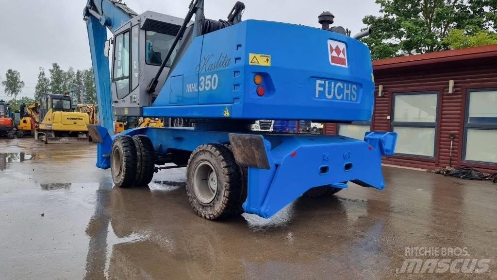 Terex Fuchs MHL 350 Перегружатели металлолома/промышленные погрузчики