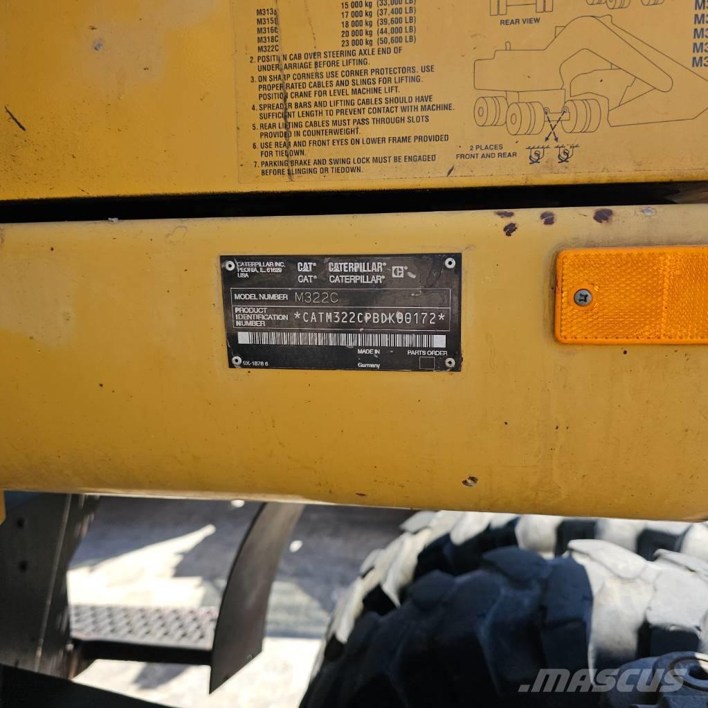 CAT 322 C Колёсные экскаваторы