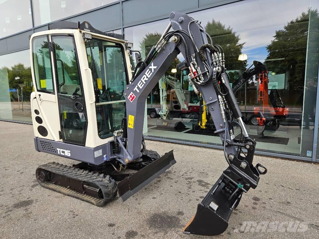 Terex TC 16 Мини-экскаваторы