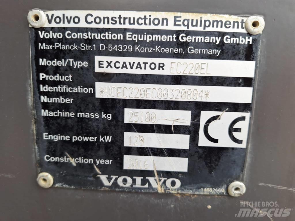 Volvo EC 220 EL Гусеничные экскаваторы