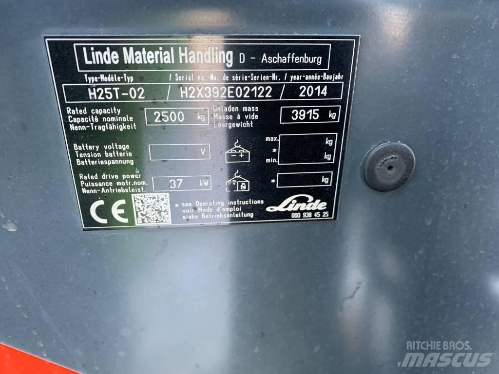 Linde H25T-02 Газовые погрузчики