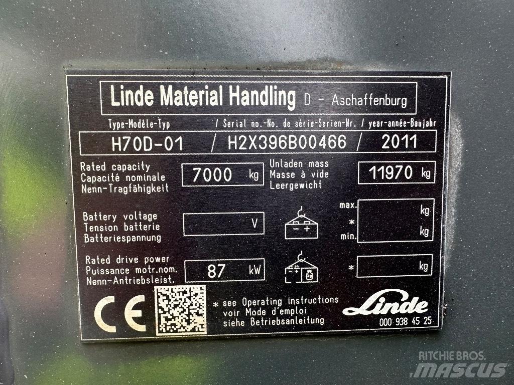 Linde H70D Дизельные погрузчики