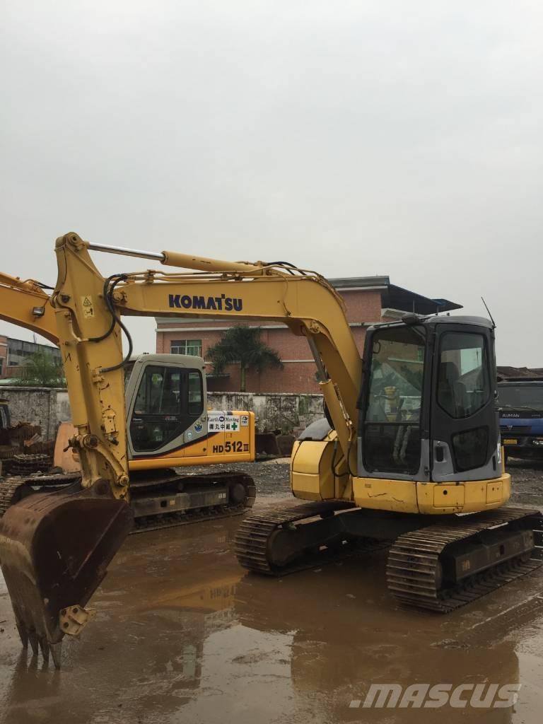 Komatsu pc78us Малые экскаваторы 7т-12т