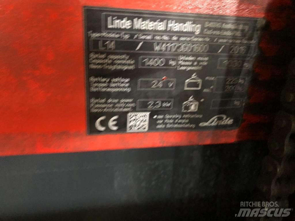 Linde H 16 T-01 Газовые погрузчики