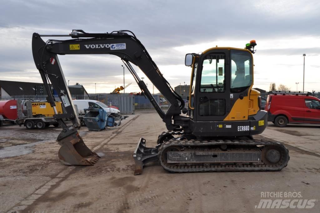 Volvo ECR 88 D Малые экскаваторы 7т-12т