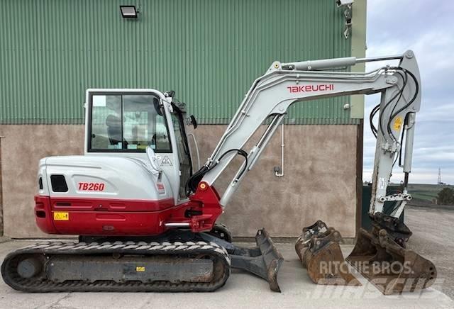Takeuchi TB 260 Мини-экскаваторы