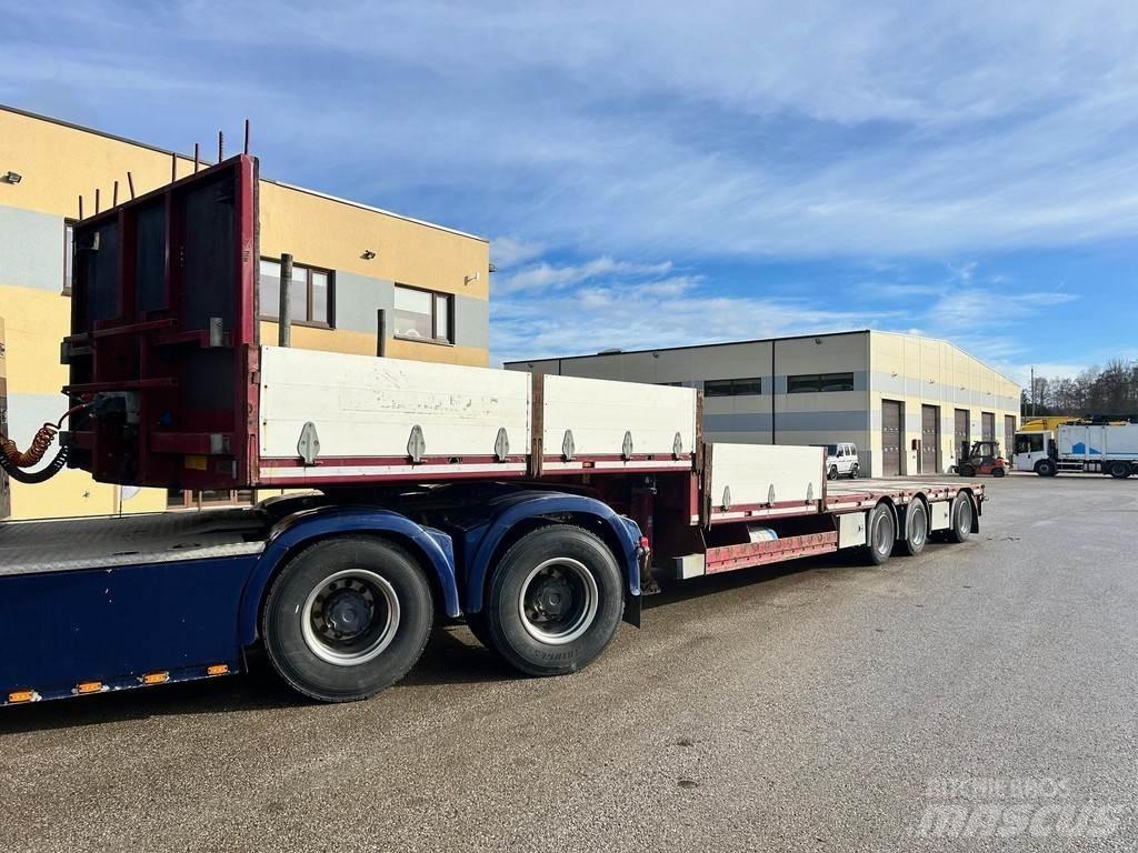 HRD 3-AXLE JUMBO Низкорамные полуприцепы