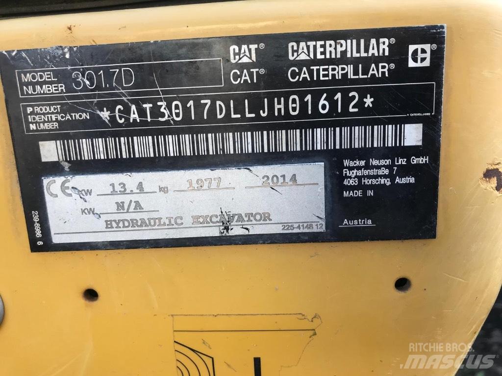 CAT 301.7 D Мини-экскаваторы