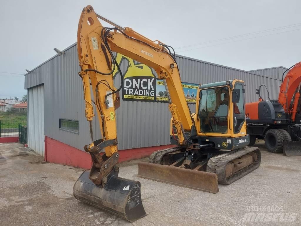 Hyundai R 80 CR Малые экскаваторы 7т-12т