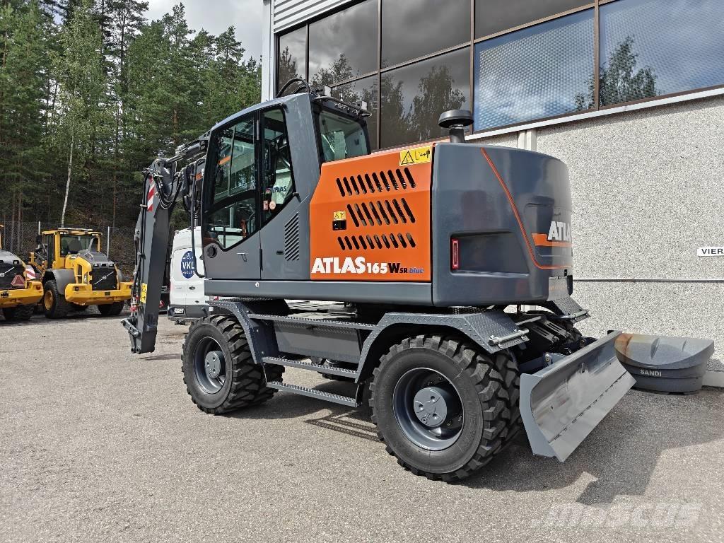 Atlas 165WSR Колёсные экскаваторы