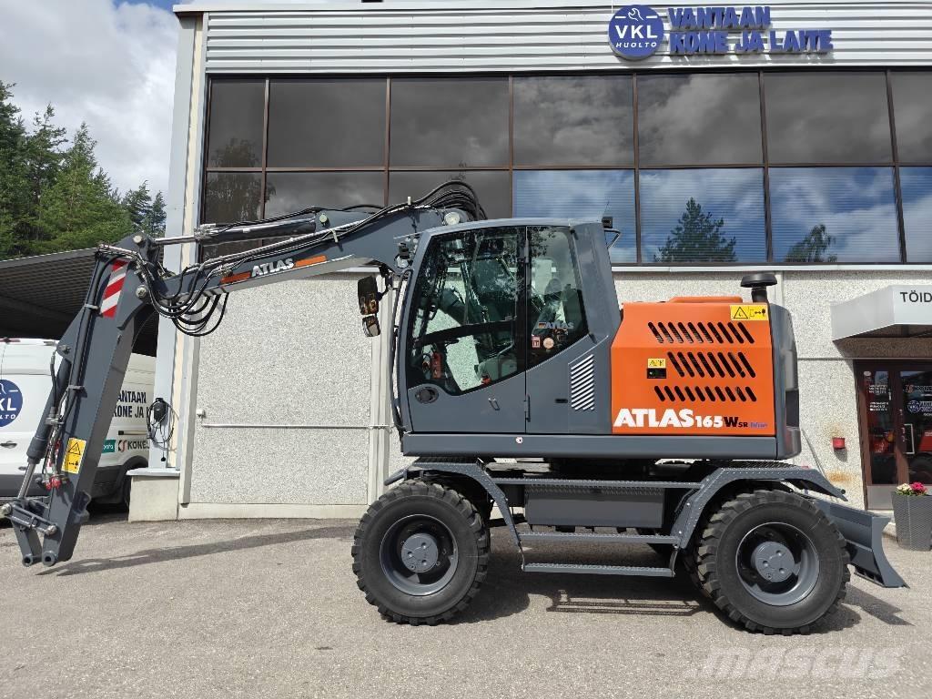 Atlas 165WSR Колёсные экскаваторы