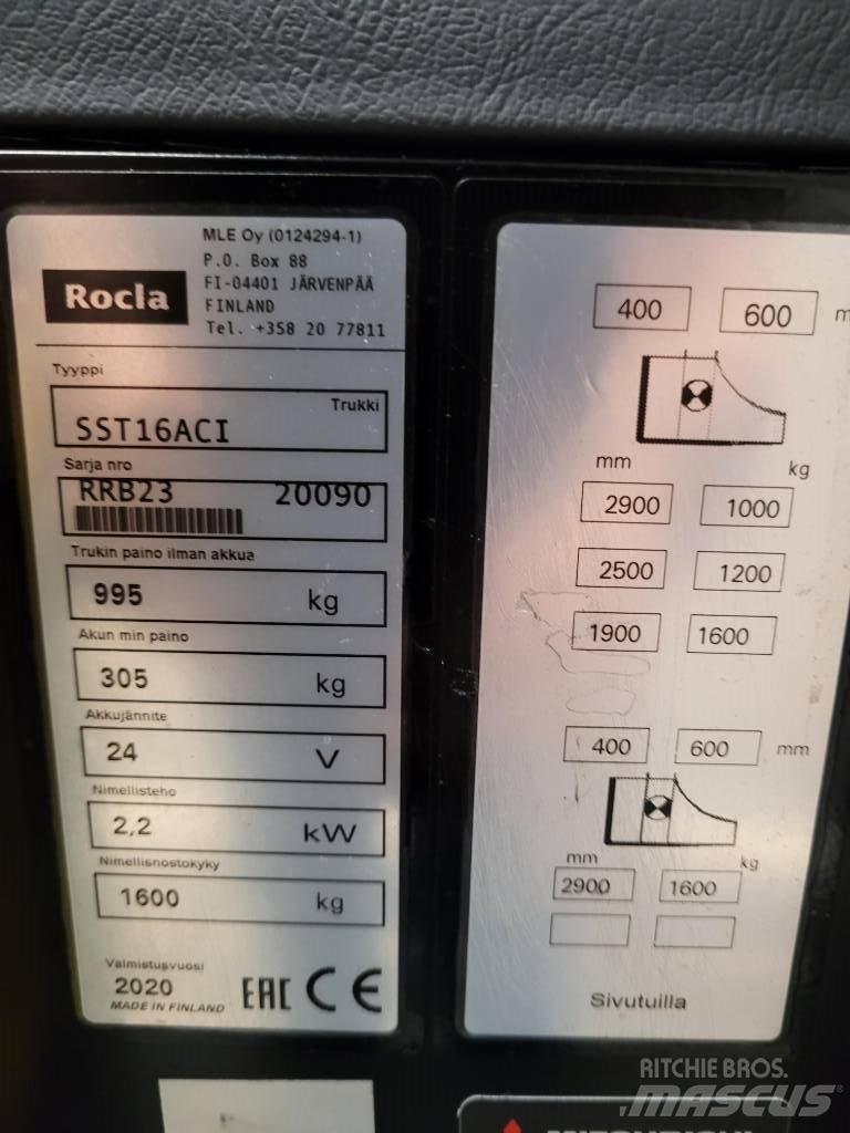 Rocla SST16 ACI Самоходные электроштабелёры