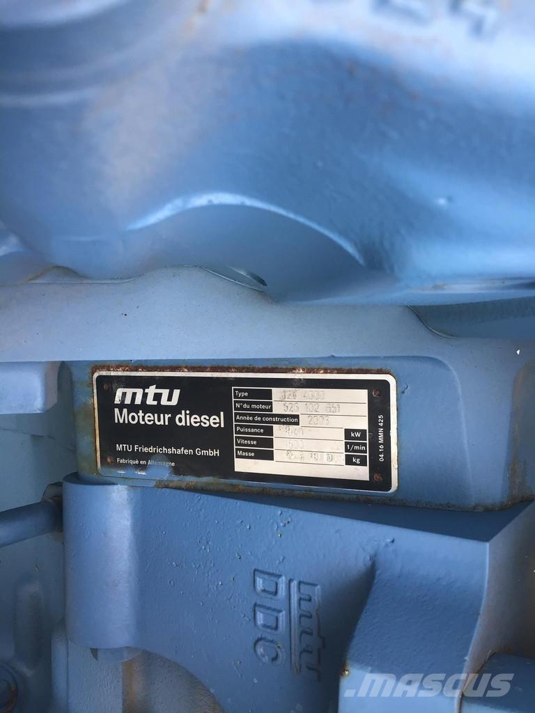 MTU 12V 4000 USED Двигатели