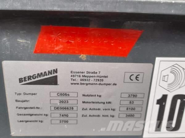 Bergmann C805s/B Шарнирно-сочленённые самосвалы