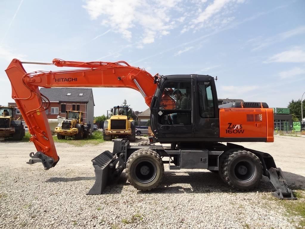 Hitachi ZX 160 W Колёсные экскаваторы