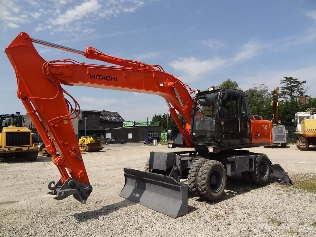 Hitachi ZX 160 W Колёсные экскаваторы