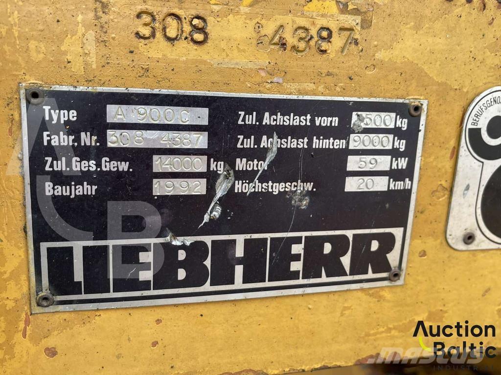 Liebherr A 900 C Колёсные экскаваторы