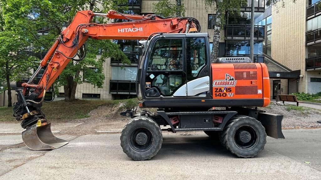 Hitachi ZX140W-5B Колёсные экскаваторы
