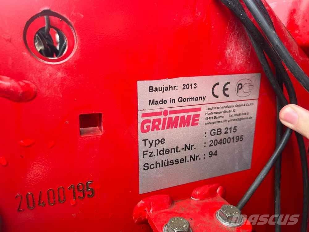 Grimme GB 215 Картофелесажалки