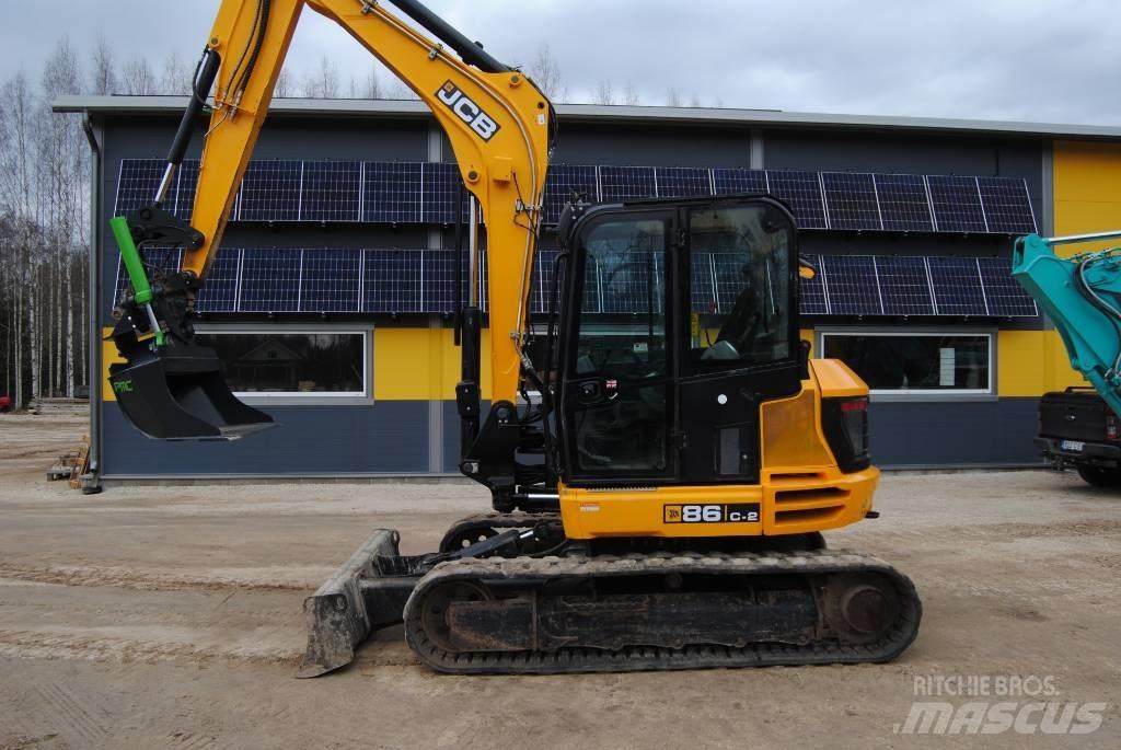 JCB 86 C-2 Малые экскаваторы 7т-12т