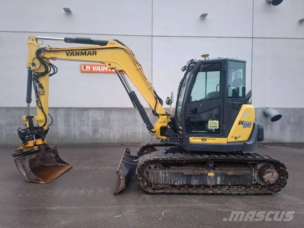Yanmar SV 100-2A Малые экскаваторы 7т-12т