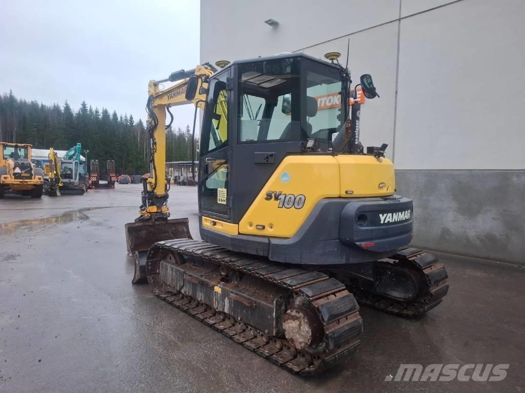Yanmar SV 100-2A Малые экскаваторы 7т-12т