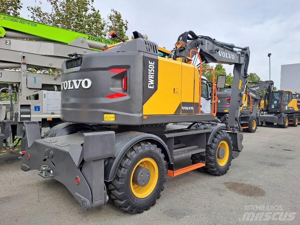 Volvo EWR150E Колёсные экскаваторы