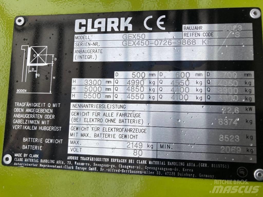 Clark GEX 50 Электропогрузчики
