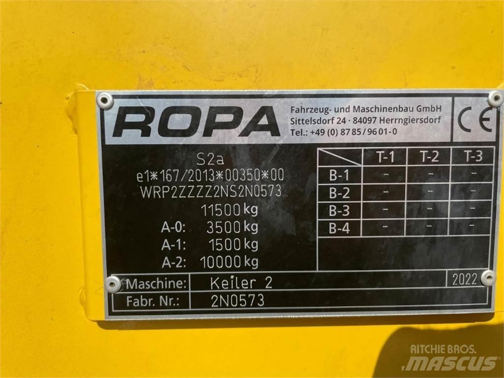 Ropa KEILER 2 Картофелеуборочные комбайны
