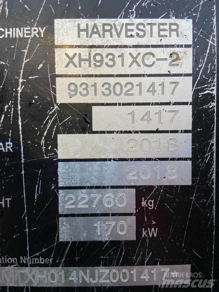 Komatsu 931XC Харвестеры