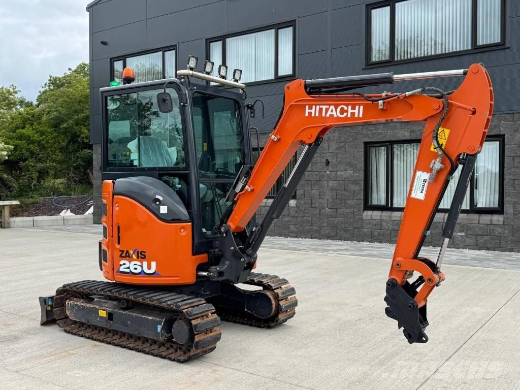 Hitachi ZX 26 U-6CLR Мини-экскаваторы