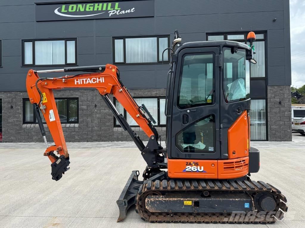 Hitachi ZX 26 U-6CLR Мини-экскаваторы