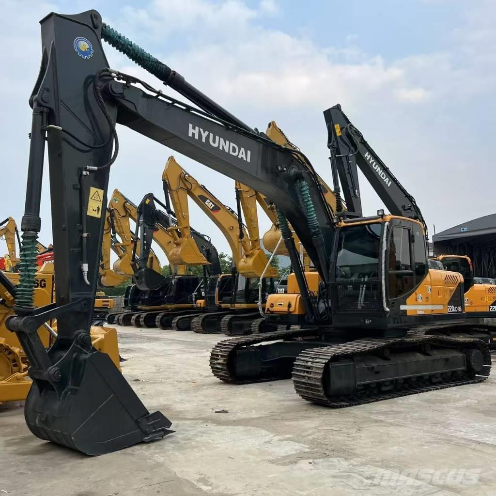 Hyundai R220LC-9S Малые экскаваторы 7т-12т