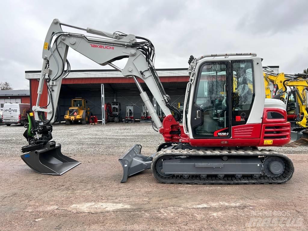 Takeuchi TB290 Малые экскаваторы 7т-12т