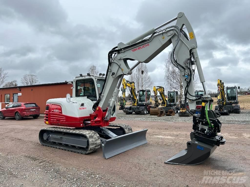 Takeuchi TB290 Малые экскаваторы 7т-12т