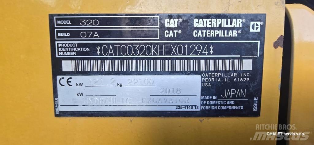 CAT 320 Гусеничные экскаваторы