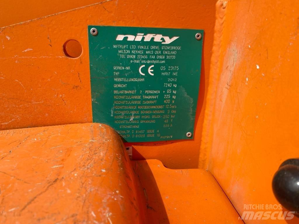 Niftylift HR 17NE Коленчатые подъемники