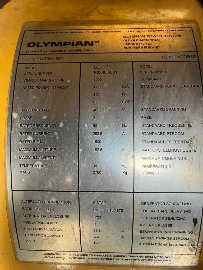 Olympian GEH 175 Дизельные генераторы