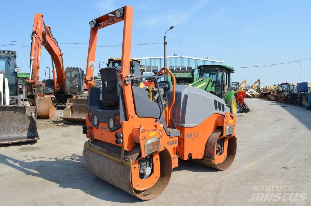 Hamm HD 12 VV Катки тротуарные