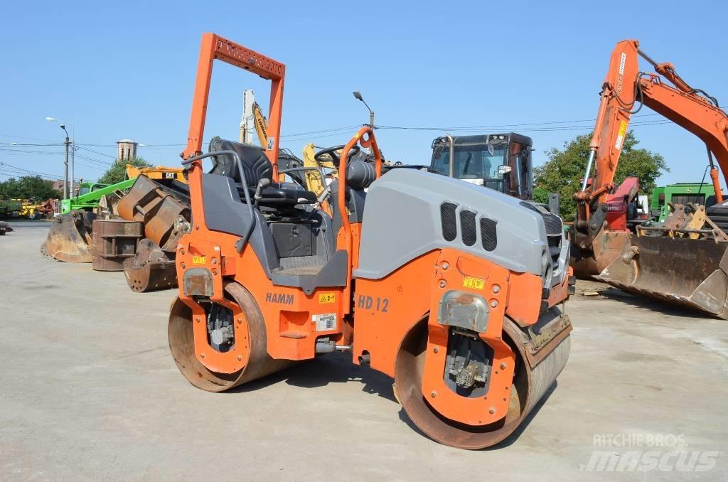 Hamm HD 12 VV Катки тротуарные