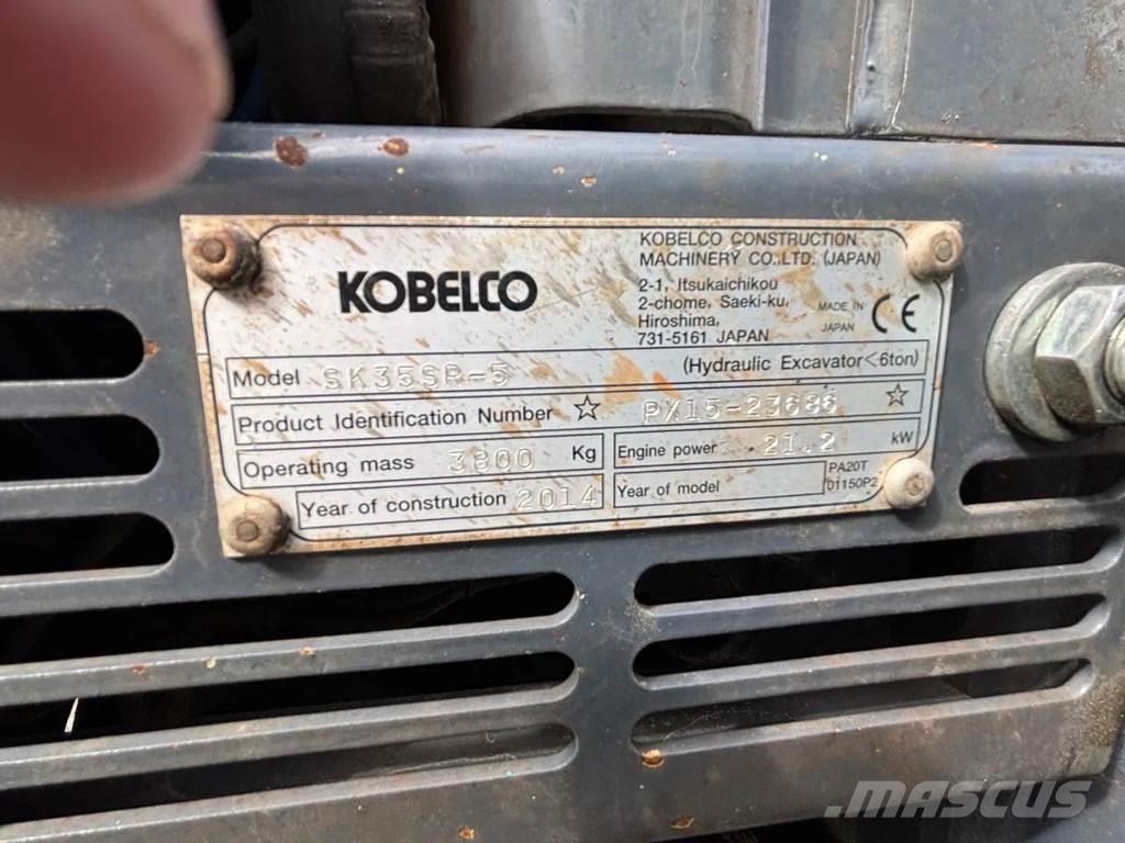 Kobelco SK35SR-5 Мини-экскаваторы