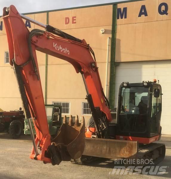 Kubota KX 080-4 Малые экскаваторы 7т-12т