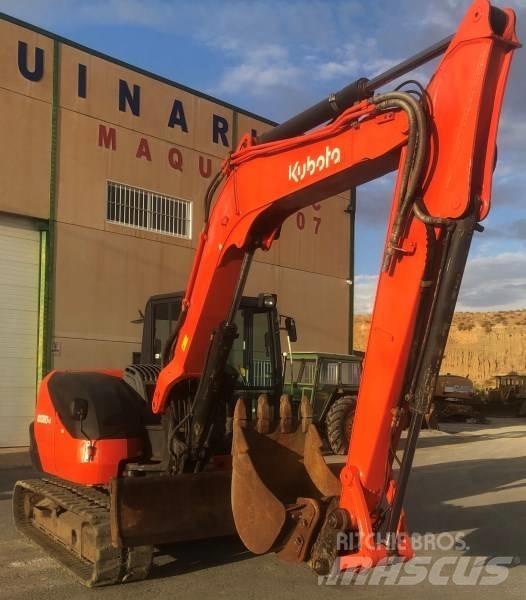 Kubota KX 080-4 Малые экскаваторы 7т-12т